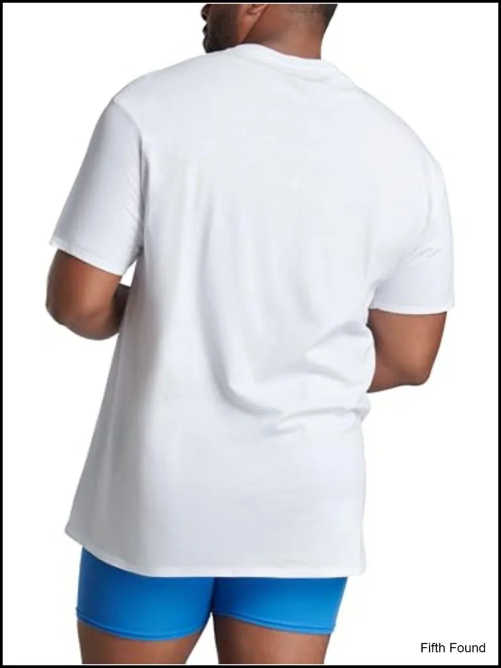 6 Pack Cotton Crew Neck Undershirts, Moisture Wicking Short Sleeve Tees, Tall